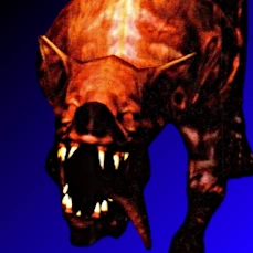 Flaming Attack Dog